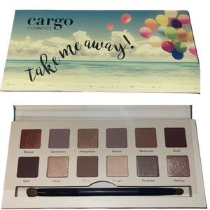 CARGO Take Me Away Eyeshadow Palette NWT